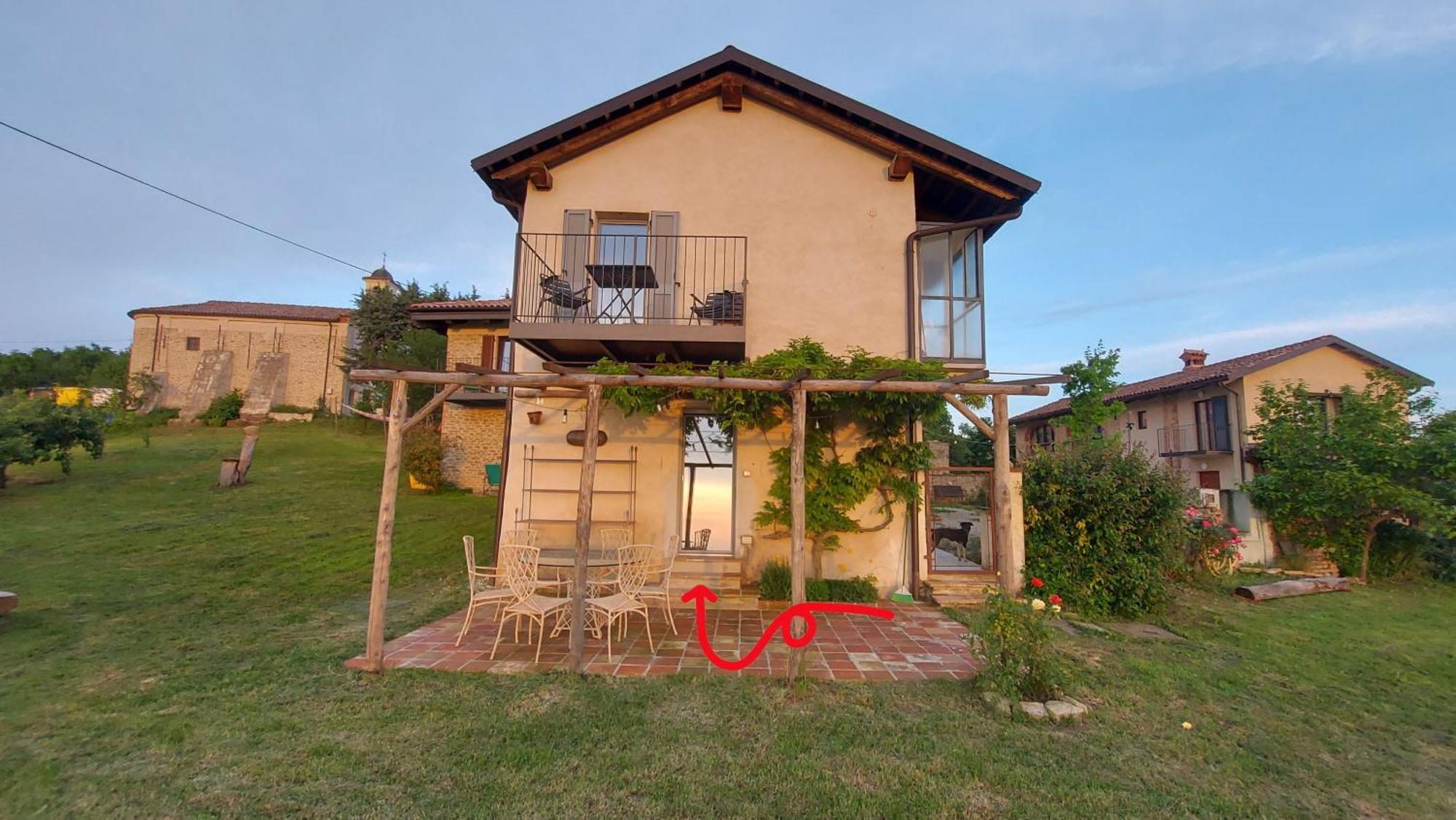 Cascina Nomade - Wine & Scenic Retreat Apartment Доляни Екстериор снимка